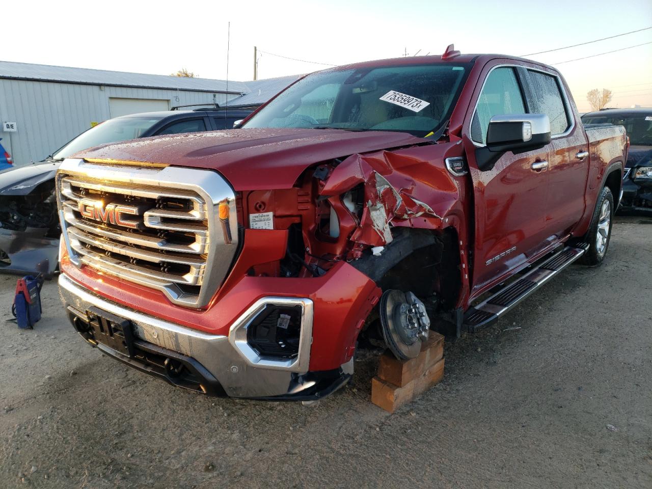 2022 GMC SIERRA LIMITED K1500 SLT VIN:3GTU9DET6NG171193