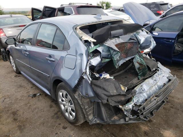 2021 TOYOTA COROLLA LE VIN: 5YFEPMAE8MP267207