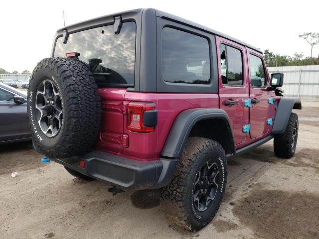 2021 JEEP WRANGLER UNLIMITED RUBICON 4XE VIN: 1C4JJX***********