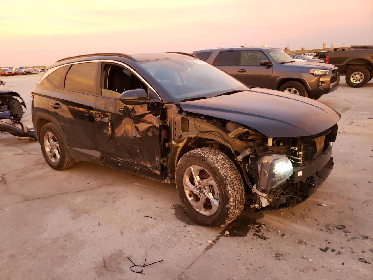 2022 HYUNDAI TUCSON SEL VIN:5NMJB3AE9NH124530