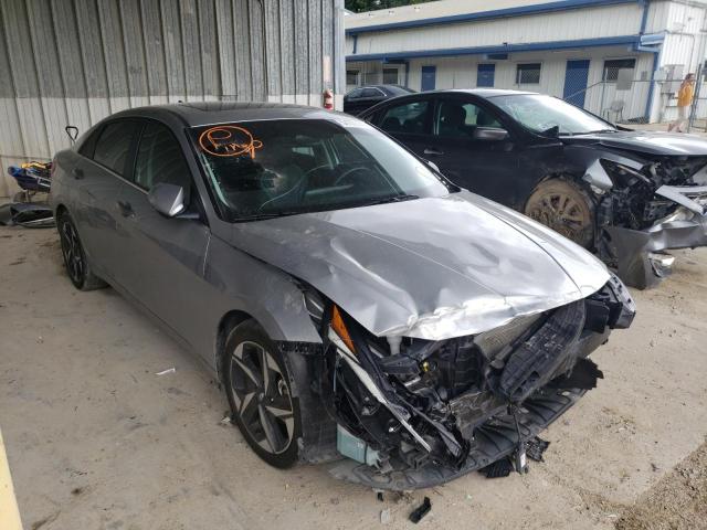 2021 HYUNDAI ELANTRA LIMITED VIN: 5NPLP4AG5MH010687