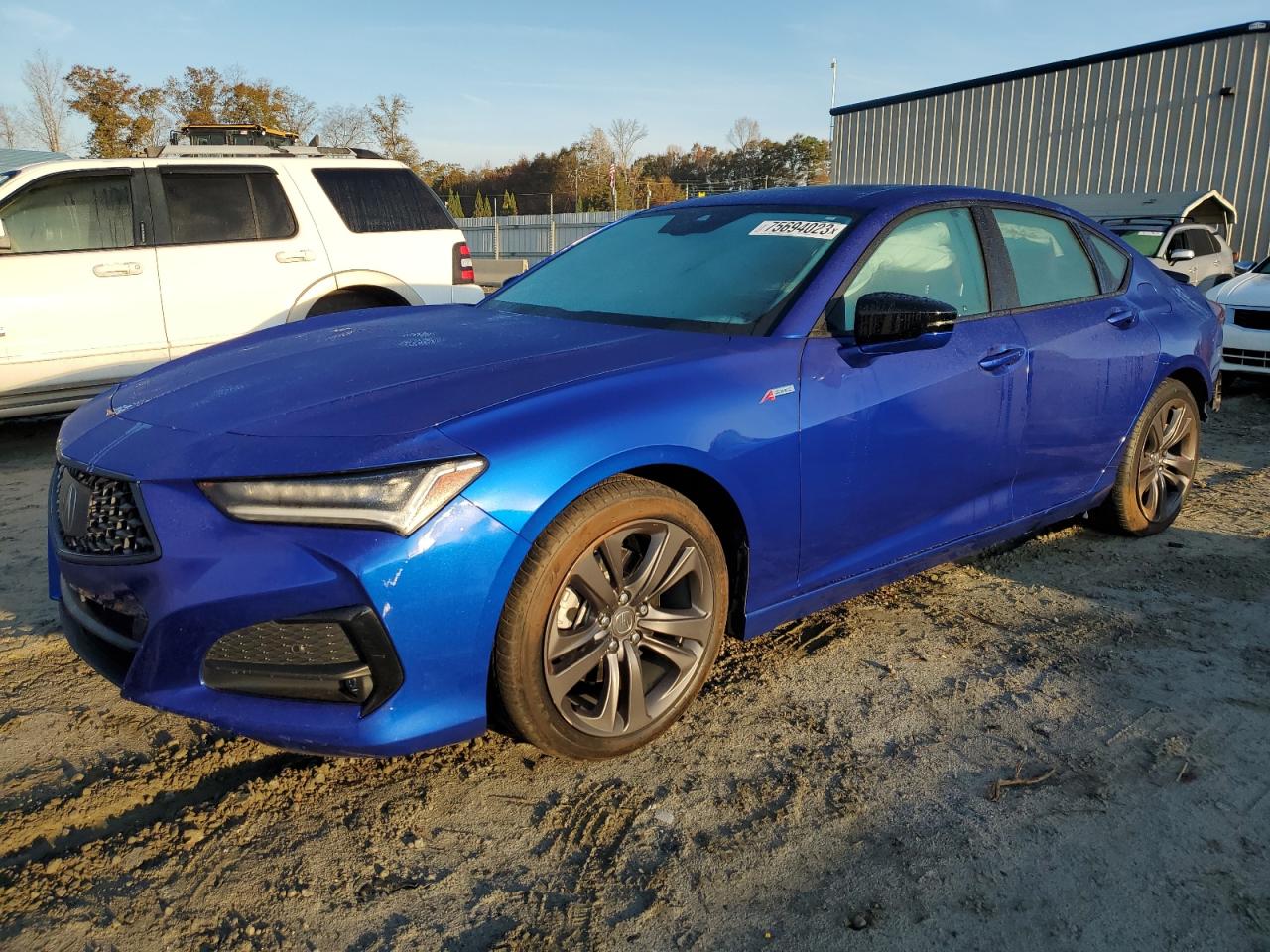 2022 ACURA TLX TECH A VIN:19UUB6F57NA001456