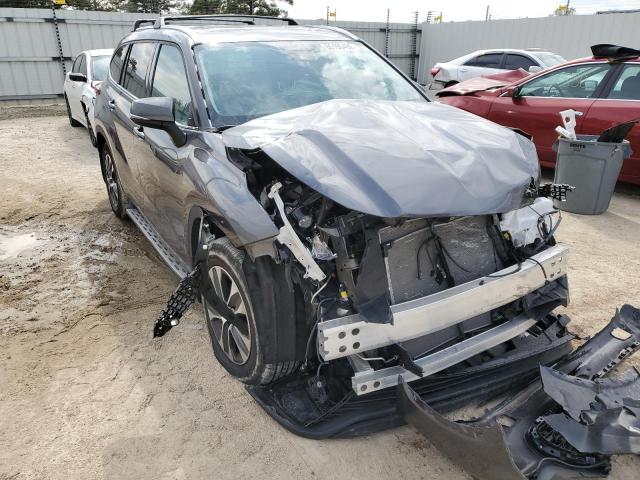 2021 TOYOTA HIGHLANDER XLE VIN: 5TDGZRAHXMS534543