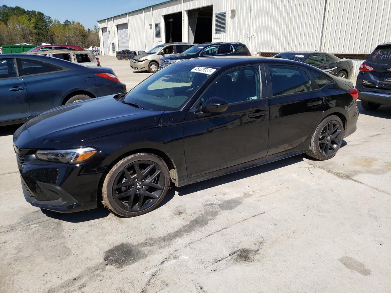 2022 HONDA CIVIC SPORT VIN:2HGFE2F51NH602498