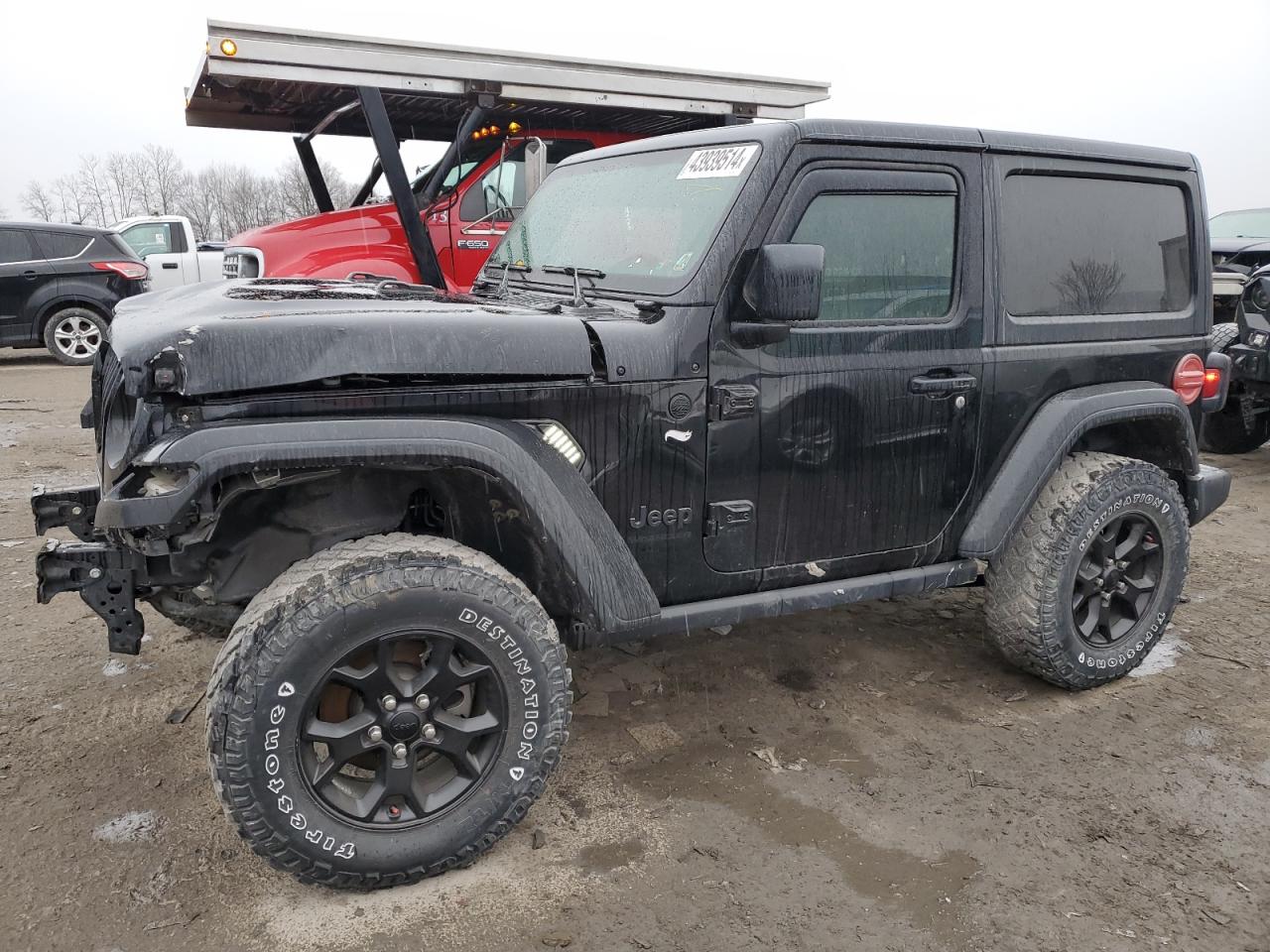 2022 JEEP WRANGLER SPORT VIN:1C4GJXAG1NW181856