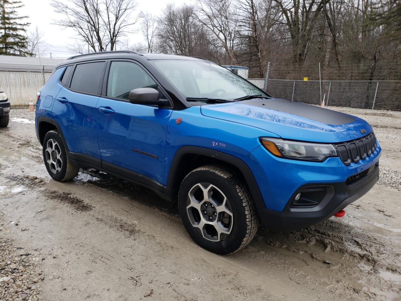 2022 JEEP COMPASS TRAILHAWK VIN:3C4NJDDB3NT170160