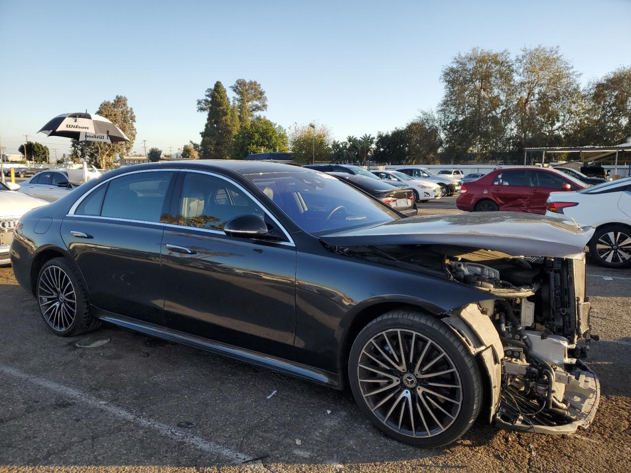 2022 MERCEDES-BENZ S 500 4MATIC VIN:W1K6G6DB1NA123284