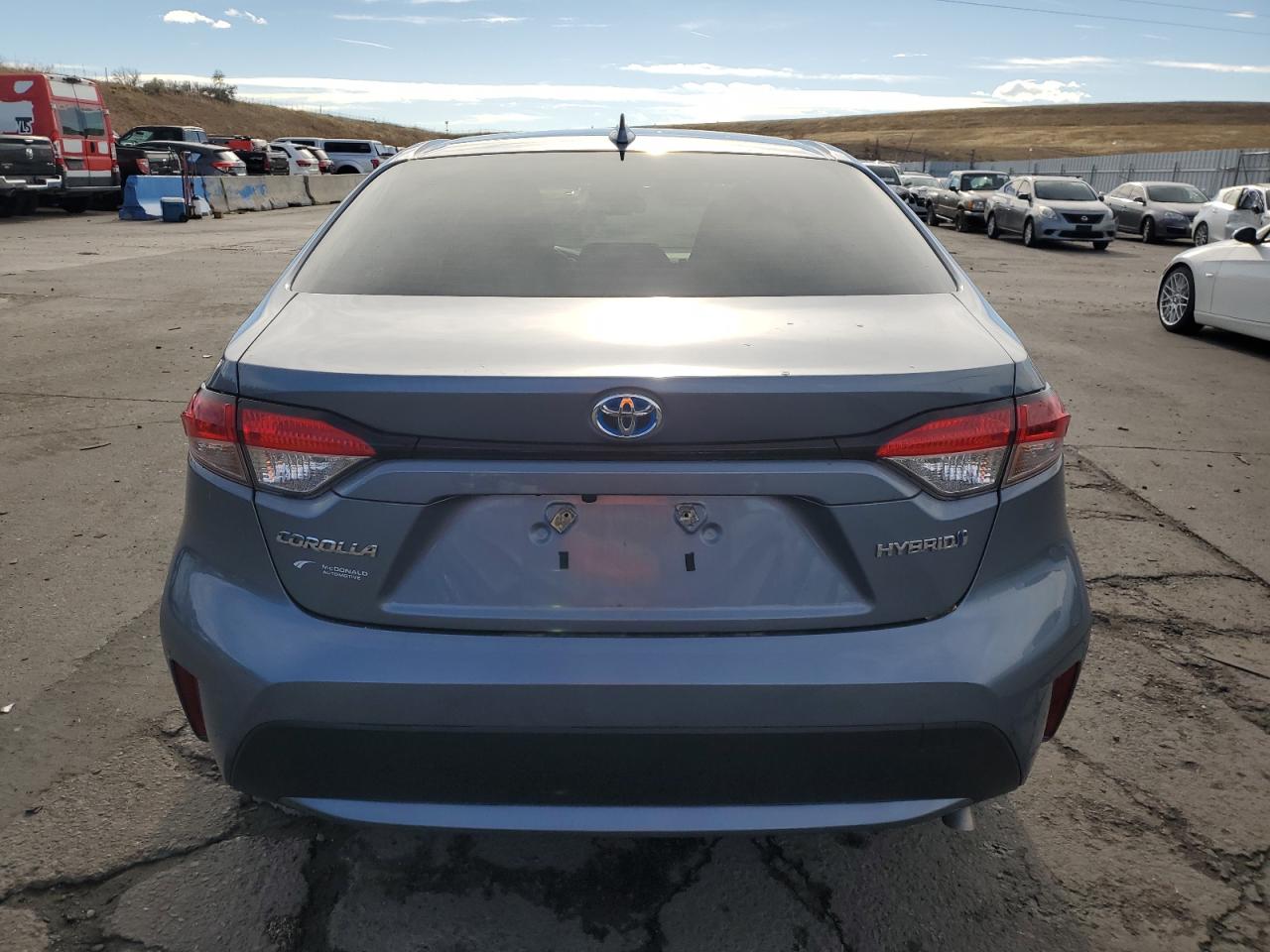 2022 TOYOTA COROLLA LE VIN:JTDEAMDE6NJ046112