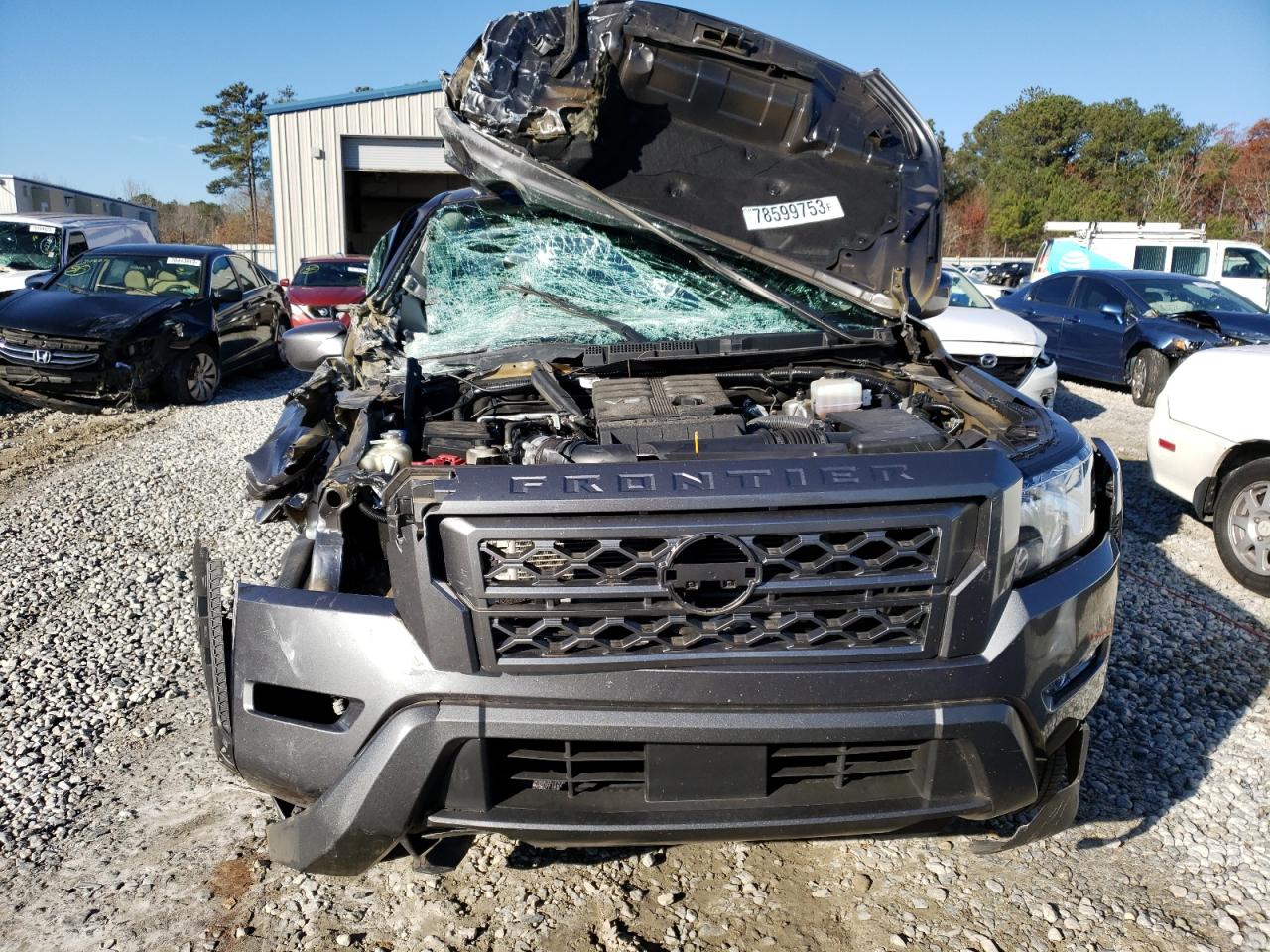 2022 NISSAN FRONTIER S VIN:1N6ED1EJ7NN608106