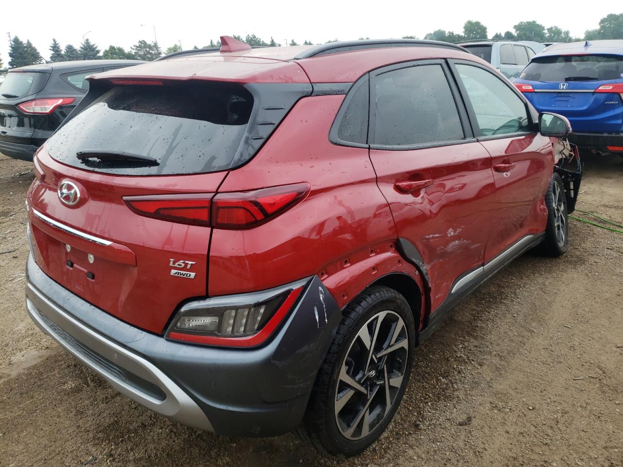 2022 HYUNDAI KONA LIMITED VIN:57820183