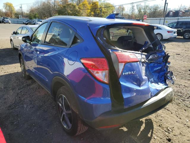 2021 HONDA HR-V EX VIN: 3CZRU6H51MM745769