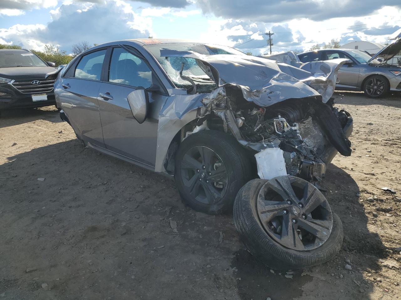 2023 HYUNDAI ELANTRA SEL VIN:KMHLM4AG1PU435001