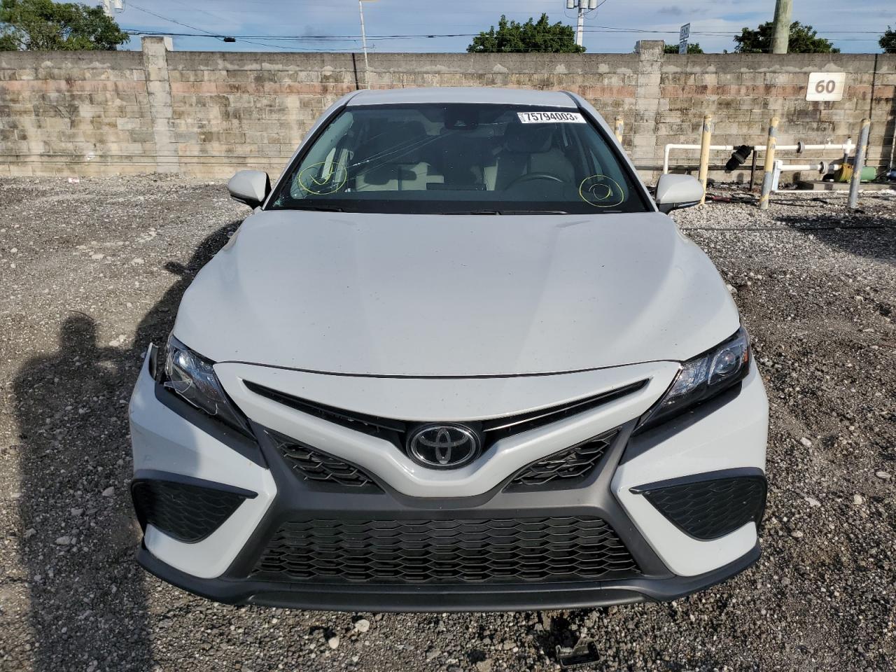 2023 TOYOTA CAMRY SE NIGHT SHADE VIN:4T1G11AK8PU115560