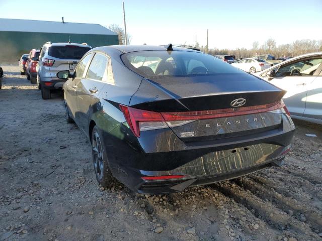 2021 HYUNDAI ELANTRA SEL VIN: 5NPLN4AG3MH043645