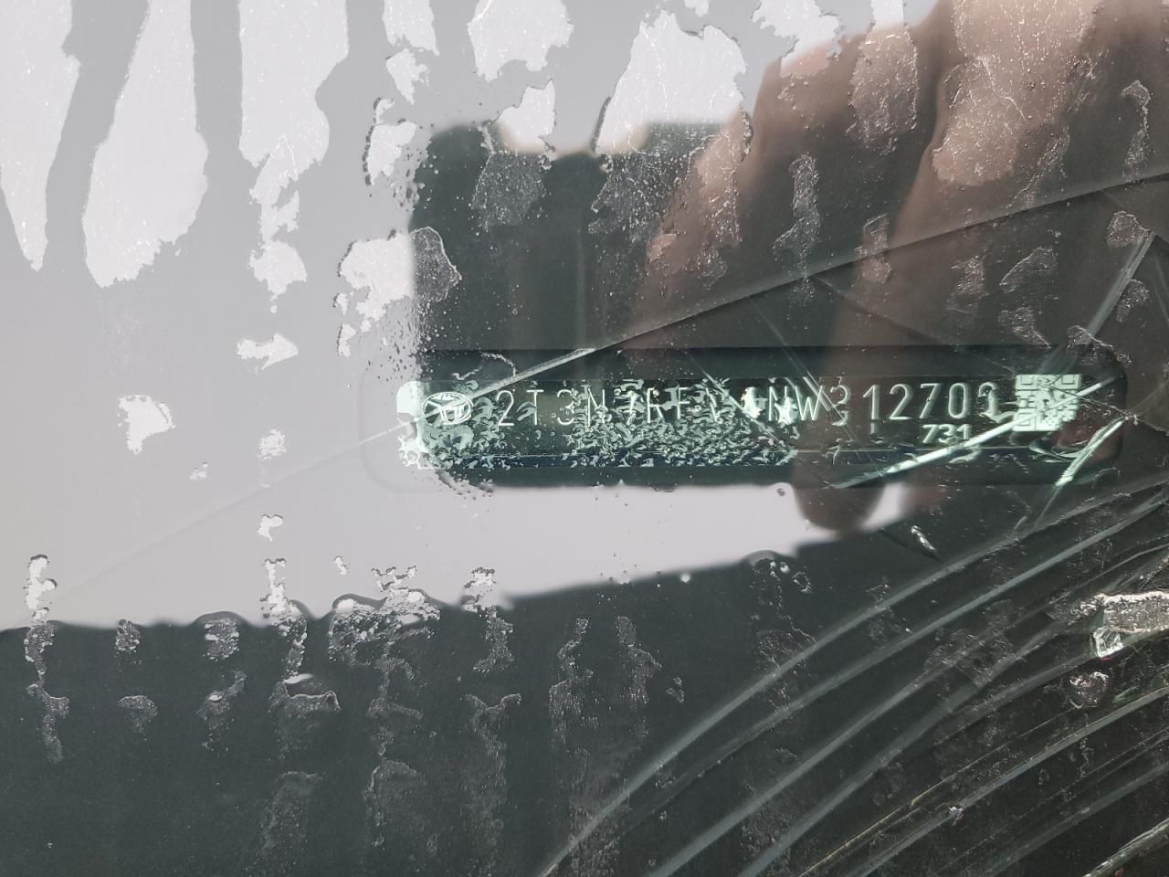 2022 TOYOTA RAV4 LIMITED VIN:2T3N1RFV1NW312700