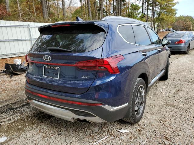 2021 HYUNDAI SANTA FE LIMITED VIN: 5NMS44AL8MH333341