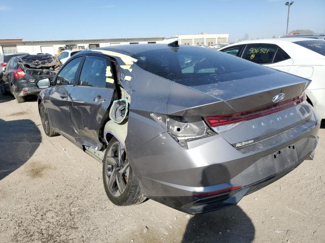 2021 HYUNDAI ELANTRA LIMITED VIN: KMHLP4AG0MU152480