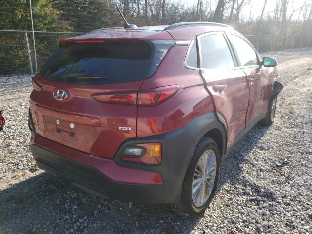 2021 HYUNDAI KONA SEL VIN: KM8K2CAA8MU649566