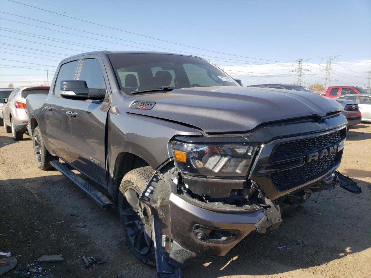 2022 RAM 1500 BIG HORN/LONE STAR VIN:1C6SRFFM5NN374729