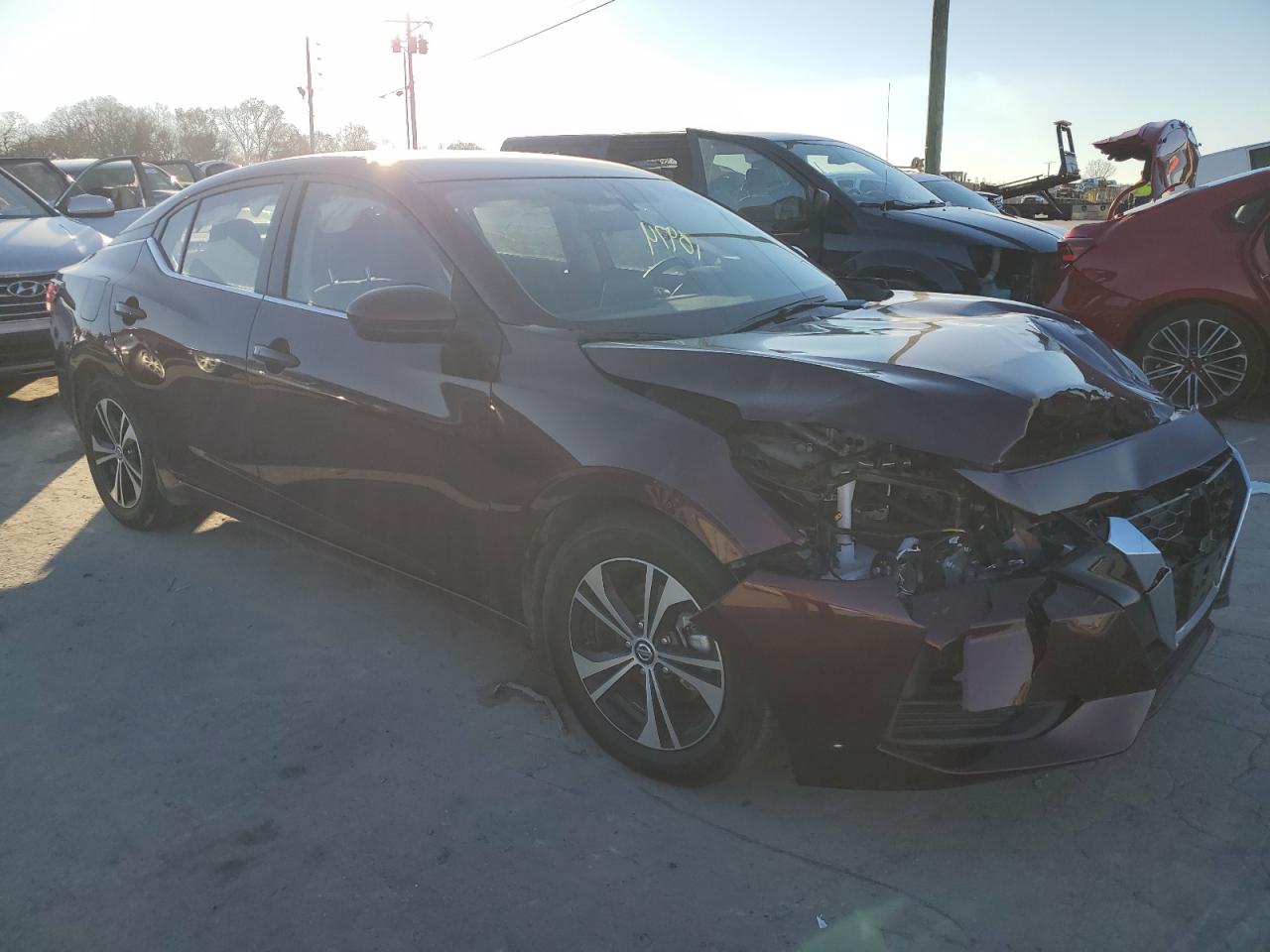 2022 NISSAN SENTRA SV VIN:3N1AB8CV8NY310904