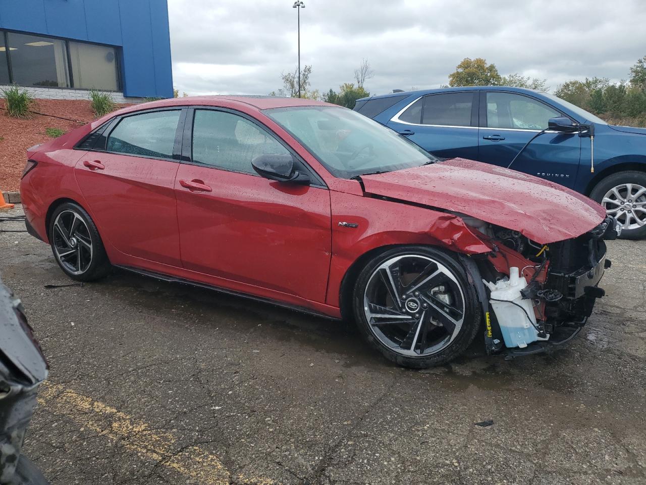 2022 HYUNDAI ELANTRA N LINE VIN:KMHLR4AFXNU359820