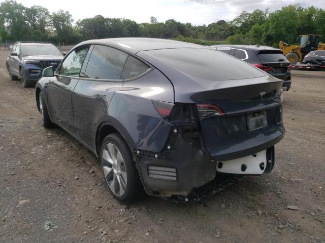 2021 TESLA MODEL Y VIN: 5YJYGDEE2MF074702