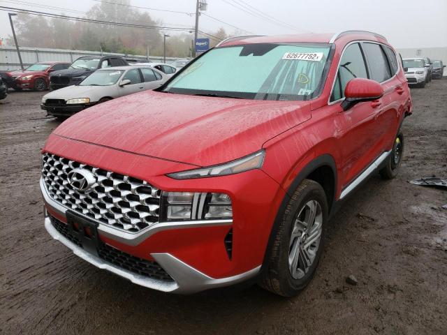 2021 HYUNDAI SANTA FE SEL VIN: 5NMS2DAJ0MH352339