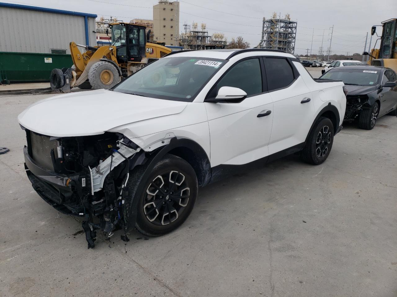 2022 HYUNDAI SANTA CRUZ SEL VIN:5NTJCDAE1NH019665