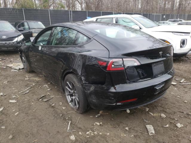 2021 TESLA MODEL 3 VIN: 5YJ3E1EA0MF086357