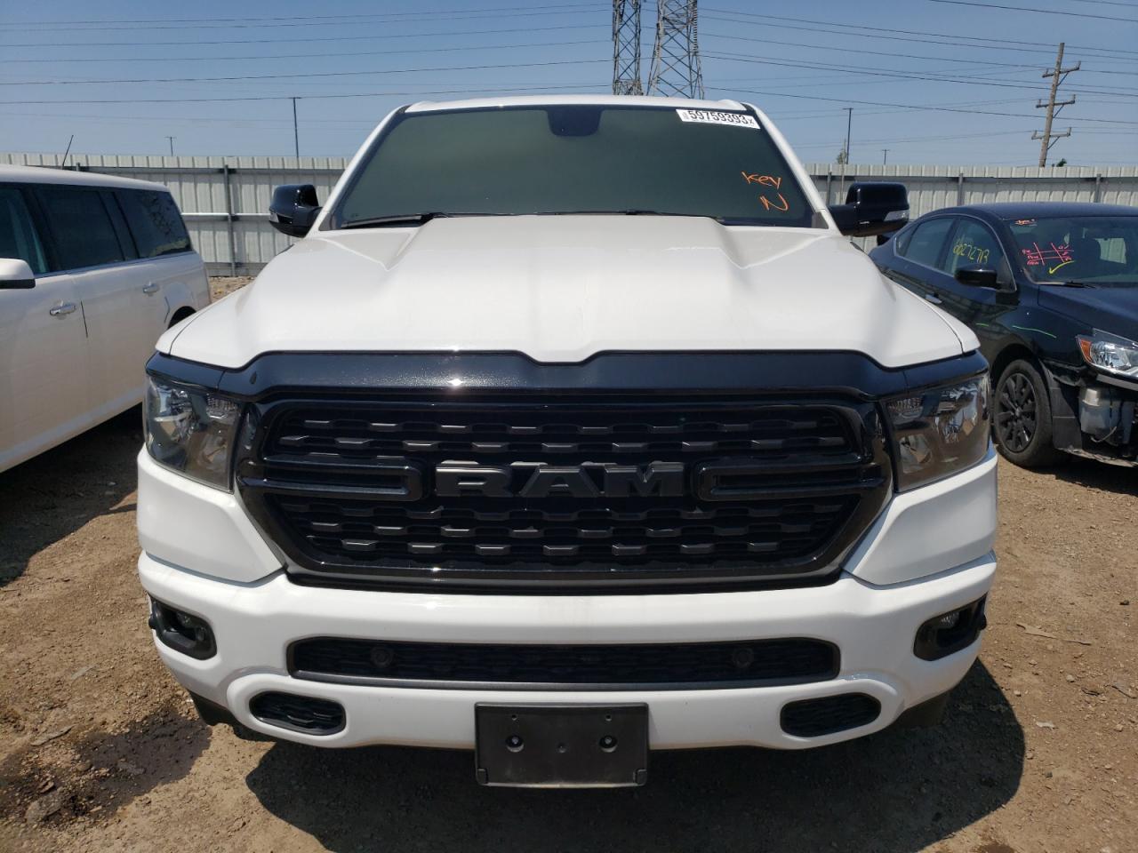 2022 RAM 1500 BIG HORN/LONE STAR VIN:1C6SRFBT3NN181122