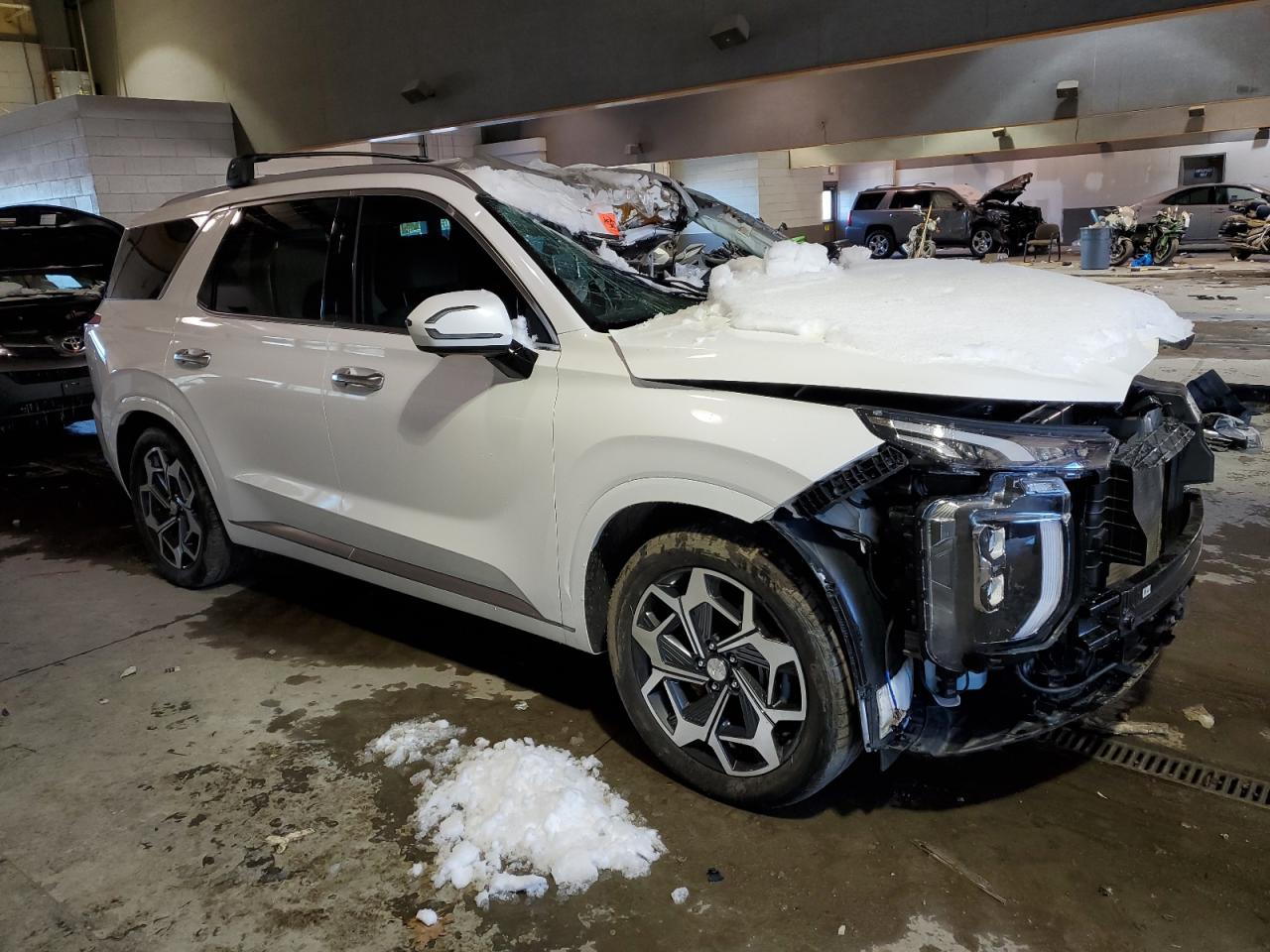 2022 HYUNDAI PALISADE CALLIGRAPHY VIN:KM8R7DHE2NU345035