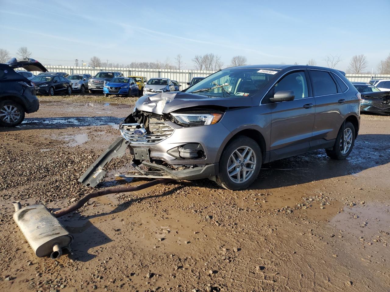 2022 FORD EDGE SEL VIN:2FMPK4J93NBA46517