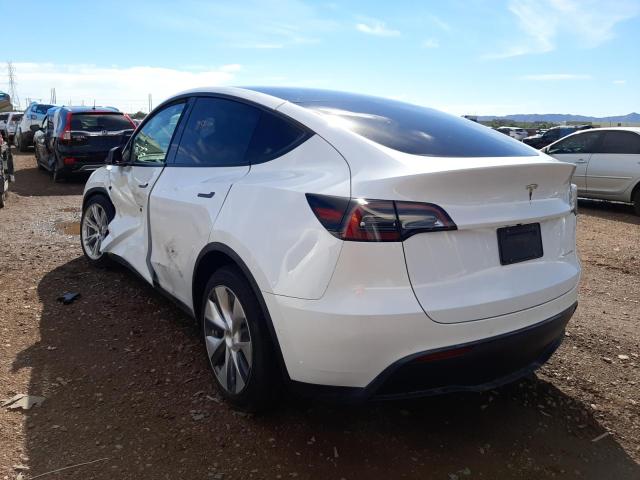 2021 TESLA MODEL Y VIN: 5YJYGDEE0MF305497