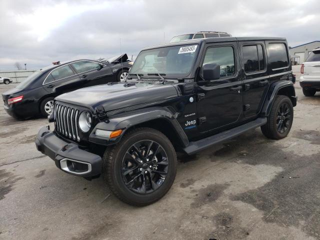 2021 JEEP WRANGLER UNLIMITED SAHARA 4XE VIN: 1C4JJXP6XMW800778