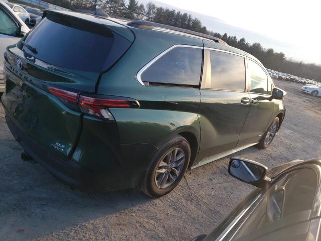 2021 TOYOTA SIENNA XLE VIN: 5TDYSKFCXMS013268