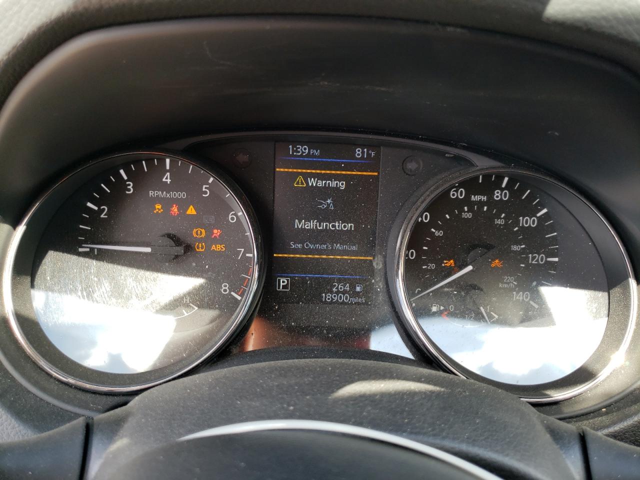 2022 NISSAN ROGUE SPORT SV VIN:JN1BJ1BV7NW340483