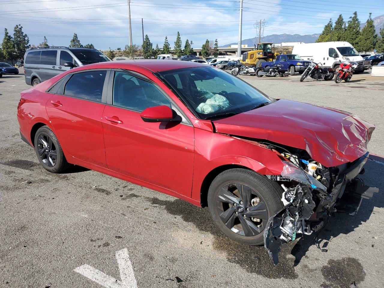 2022 HYUNDAI ELANTRA SEL VIN:KMHLM4AG3NU287141