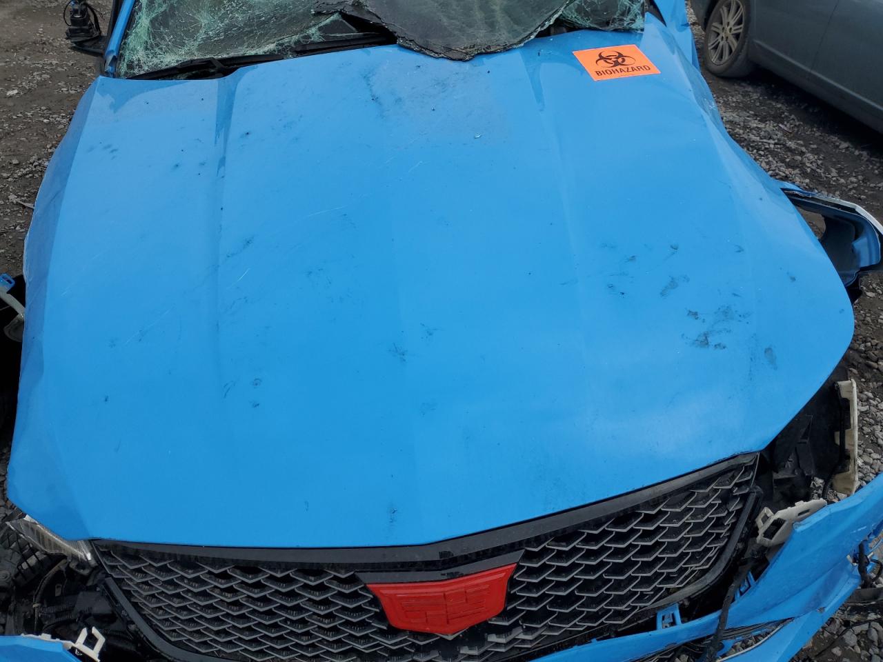 2022 CADILLAC CT4-V BLACKWING VIN:1G6D65RP0N0460587