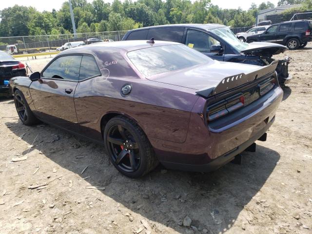 2021 DODGE CHALLENGER SRT HELLCAT REDEYE VIN: 2C3CDZL9XMH516601