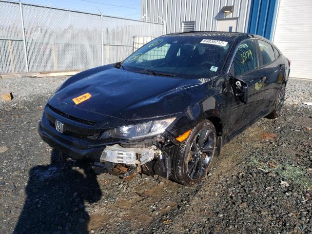 2021 HONDA CIVIC SPORT VIN: 2HGFC2F81MH008265