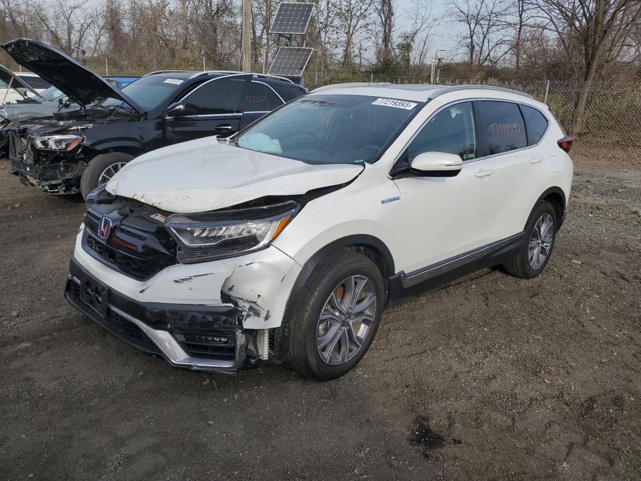 2022 HONDA CR-V TOURING VIN:5J6RT6H91NL024943