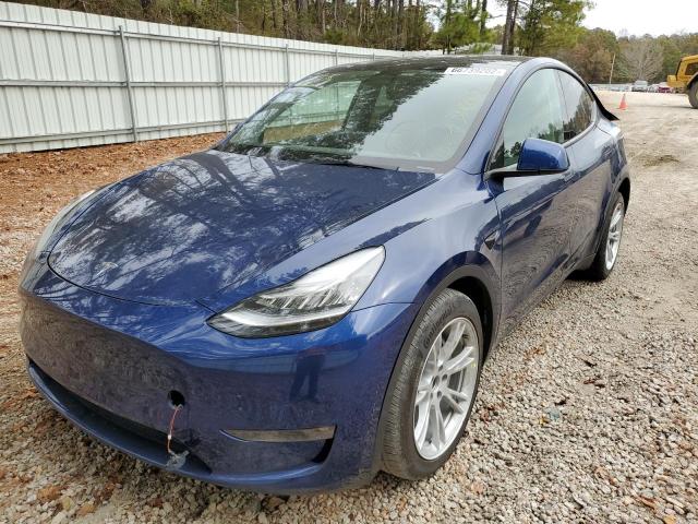 2021 TESLA MODEL Y VIN: 5YJYGDEE7MF173824