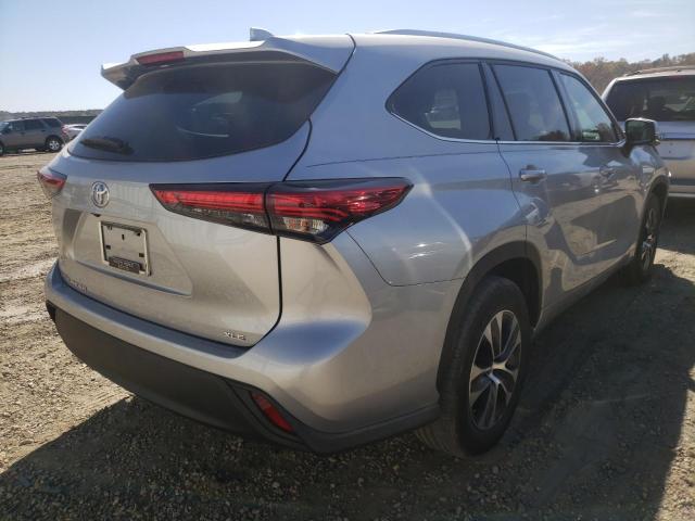 2021 TOYOTA HIGHLANDER XLE VIN: 5TDGZRAH5MS041224