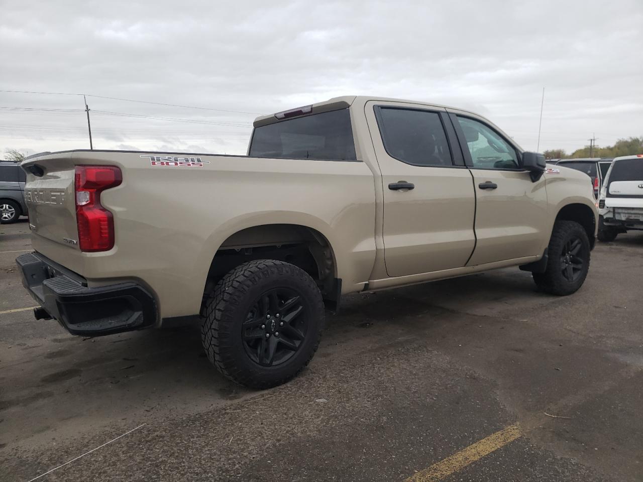 2022 CHEVROLET SILVERADO K1500 TRAIL BOSS CUSTOM VIN:3GCPDCED0NG671638