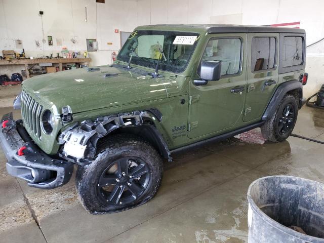 2021 JEEP WRANGLER UNLIMITED SPORT VIN: 1C4HJXDN8MW541136