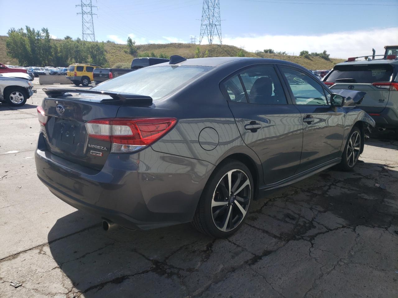 2022 SUBARU IMPREZA SPORT VIN:4S3GKAM60N3600438