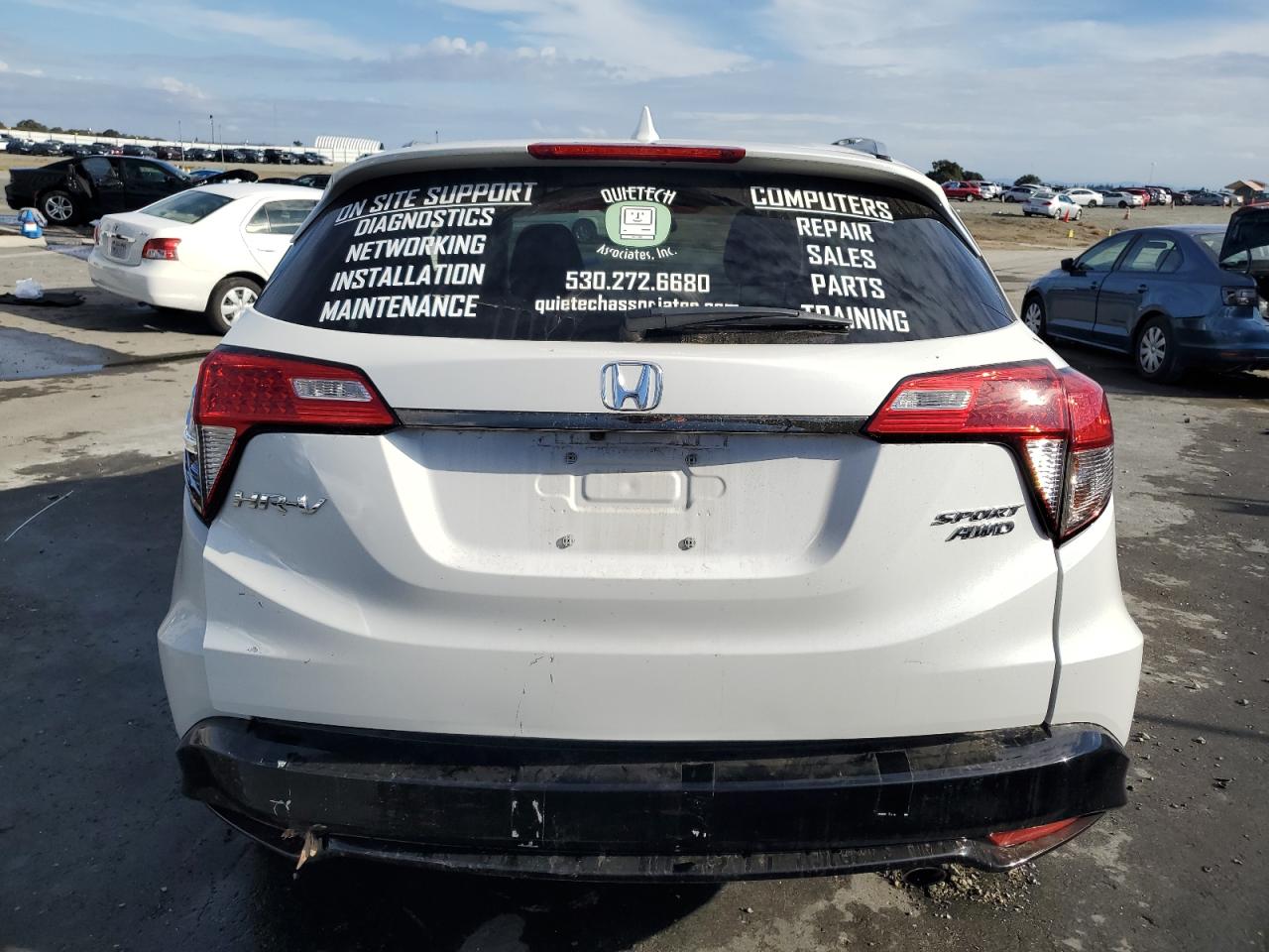 2022 HONDA HR-V SPORT VIN:3CZRU6H1XNM713255