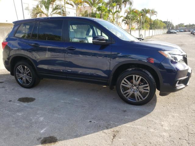 2021 HONDA PASSPORT EXL VIN: 5FNYF8H55MB014211