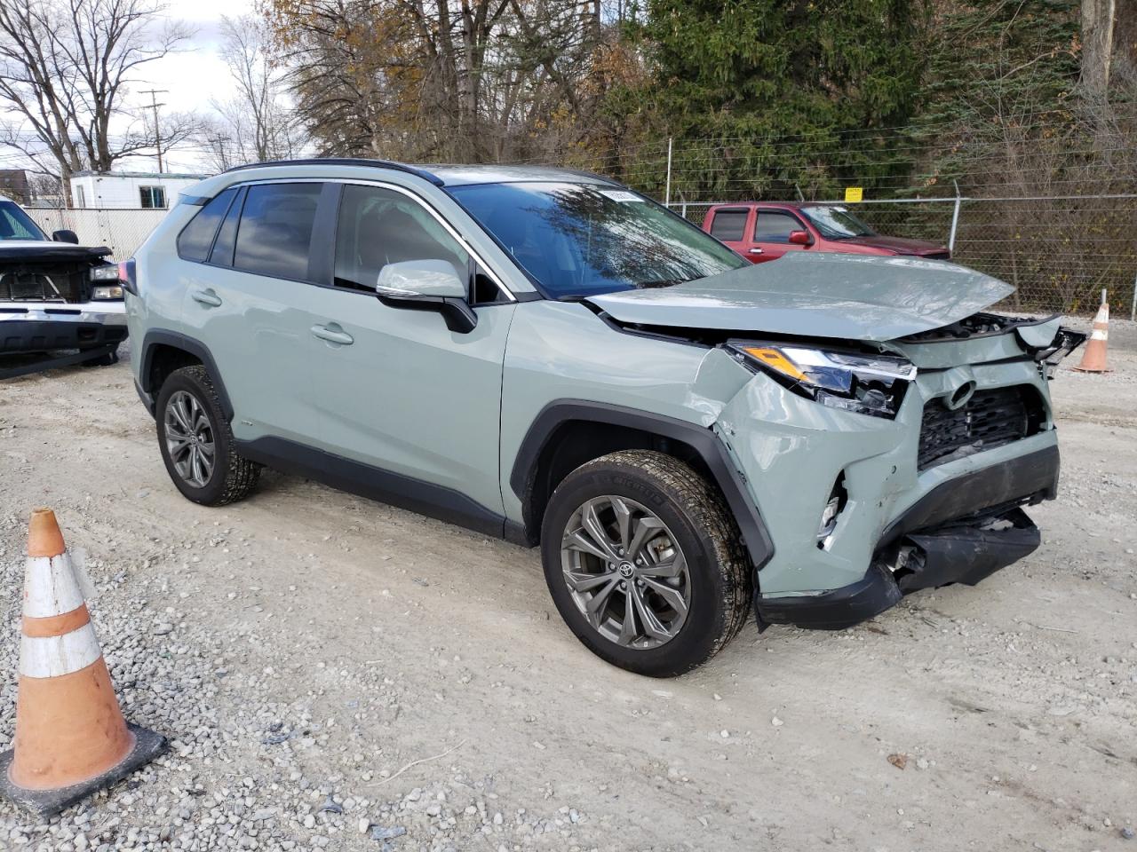 2022 TOYOTA RAV4 XLE PREMIUM VIN:4T3B6RFV1NU089871