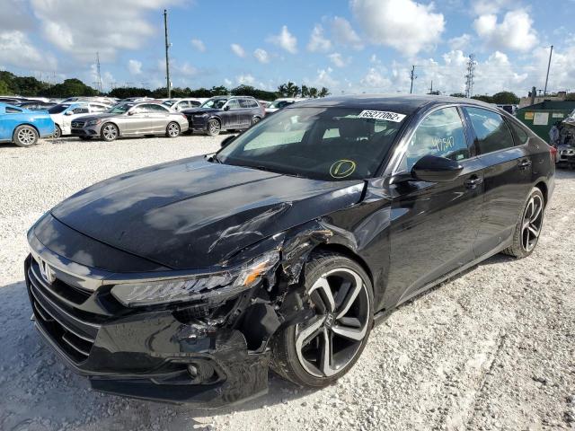 2021 HONDA ACCORD SPORT SE VIN: 1HGCV1F45MA111966